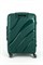 Чемодан средний PP Sweetbags (волны) с расширением 50006-2/темно-зеленый 14557