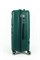 Чемодан средний PP Sweetbags (волны) с расширением 50006-2/темно-зеленый 14557