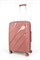 Чемодан средний PP Sweetbags (волны) с расширением 50006-2/чайная_роза 14560