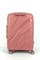 Чемодан средний PP Sweetbags (волны) с расширением 50006-2/чайная_роза 14560
