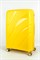 Чемодан большой PP Sweetbags (волны) с расширением 50006-3/желтый 14553