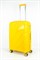 Чемодан средний PP Sweetbags (волны) с расширением 50006-2/желтый 14554