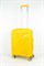 Чемодан маленький PP Sweetbags (волны) с расширением 50006-1/желтый 14555