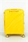 Чемодан маленький PP Sweetbags (волны) с расширением 50006-1/желтый 14555