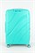 Чемодан большой PP Sweetbags (волны) с расширением 50006-3/мятный 14812