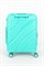 Чемодан маленький PP Sweetbags (волны) с расширением 50006-1/мятный 14813