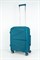 Чемодан маленький PP Sweetbags (ракушка) с расширением 50016-S/бирюзовый 14907