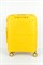 Чемодан маленький PP Sweetbags (ракушка) с расширением 50016-S/желтый 14737