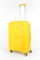 Чемодан средний PP Sweetbags (ракушка) с расширением 50016-M+/желтый 14738