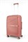Чемодан средний PP Sweetbags (ракушка) с расширением 50016-M+/розовая_пудра 14805