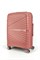 Чемодан средний PP Sweetbags (ракушка) с расширением 50016-M+/розовая_пудра 14805