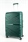 Чемодан большой PP Sweetbags (ракушка) с расширением 50016-XL/темно-зеленый 14806
