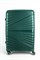 Чемодан большой PP Sweetbags (ракушка) с расширением 50016-XL/темно-зеленый 14806
