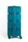 Чемодан большой PP (3 гориз. полосы) с расширением 50002-3/бирюзовый 14218