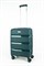 Чемодан маленький PP (3 гориз. полосы) с расширением 50002-1/темно-зеленый 14260