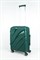 Чемодан маленький PP Sweetbags (волны) с расширением 50006-1/темно-зеленый 14558