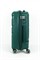 Чемодан маленький PP Sweetbags (волны) с расширением 50006-1/темно-зеленый 14558