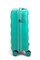 Чемодан маленький PP (Slide) с несъемными колесами 50026-S/несъем/бирюзовый 16215
