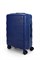 Чемодан средний PP (Slide) с несъемными колесами 50026-M/несъем/синий 16208