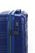Чемодан средний PP (Slide) с несъемными колесами 50026-M/несъем/синий 16208