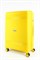 Чемодан большой PP (мелкие полосы) с расширением 50003-3/желтый 14420