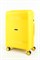 Чемодан средний PP (мелкие полосы) с расширением 50003-2/желтый 14433