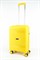 Чемодан маленький PP (мелкие полосы) с расширением 50003-1/желтый 14434