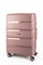 Чемодан большой PP (4 гориз. полосы) 50001-3/чайная_роза 14276