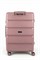 Чемодан большой PP (4 гориз. полосы) 50001-3/чайная_роза 14276