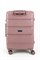 Чемодан средний PP (4 гориз. полосы) 50001-2/чайная_роза 14277