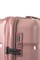 Чемодан средний PP (4 гориз. полосы) 50001-2/чайная_роза 14277