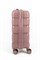 Чемодан маленький PP (4 гориз. полосы) 50001-1/чайная_роза 14278