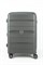 Чемодан средний PP (Dot) с расширением 50058-2/серый 16247