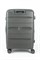 Чемодан средний PP (Dot) с расширением 50058-2/серый 16247