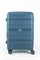 Чемодан средний PP (Dot) с расширением 50058-2/синий 16294