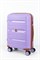 Чемодан маленький PP (Dot) 50058-1/сиреневый с коричневой фурнитурой 16251