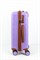 Чемодан маленький PP (Dot) 50058-1/сиреневый с коричневой фурнитурой 16251