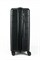 Чемодан большой PP (Dot) с расширением 50058-3/черный 16258