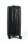 Чемодан средний PP (Dot) с расширением 50058-2/черный 16259