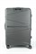 Чемодан большой PP (Shell) с расширением 50057-3/серый 16228