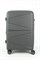 Чемодан средний PP (Shell) с расширением 50057-2/серый 16229