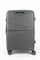 Чемодан средний PP (Shell) с расширением 50057-2/серый 16229