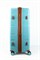 Чемодан большой PP (Belt) с расширением 50060-XL/голубой с коричневой фурнитурой 50060-L/голубой с коричневой фурнитурой 16281