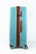 Чемодан большой PP (Belt) с расширением 50060-XL/голубой с коричневой фурнитурой 50060-L/голубой с коричневой фурнитурой 16281