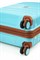 Чемодан большой PP (Belt) с расширением 50060-XL/голубой с коричневой фурнитурой 50060-L/голубой с коричневой фурнитурой 16281