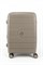 Чемодан средний PP (Belt) с расширением 50060-M/песочный 16280
