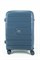 Чемодан средний PP (Belt) с расширением 50060-M/синий 16276