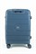 Чемодан средний PP (Belt) с расширением 50060-M/синий 16276