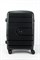 Чемодан средний PP (Belt) с расширением 50060-M/черный 16274