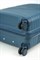 Чемодан большой PP (Shell) с расширением 50057-3/синий 16243